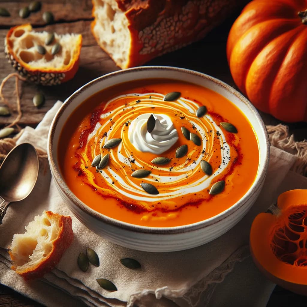 Spicy Pumpkin Soup