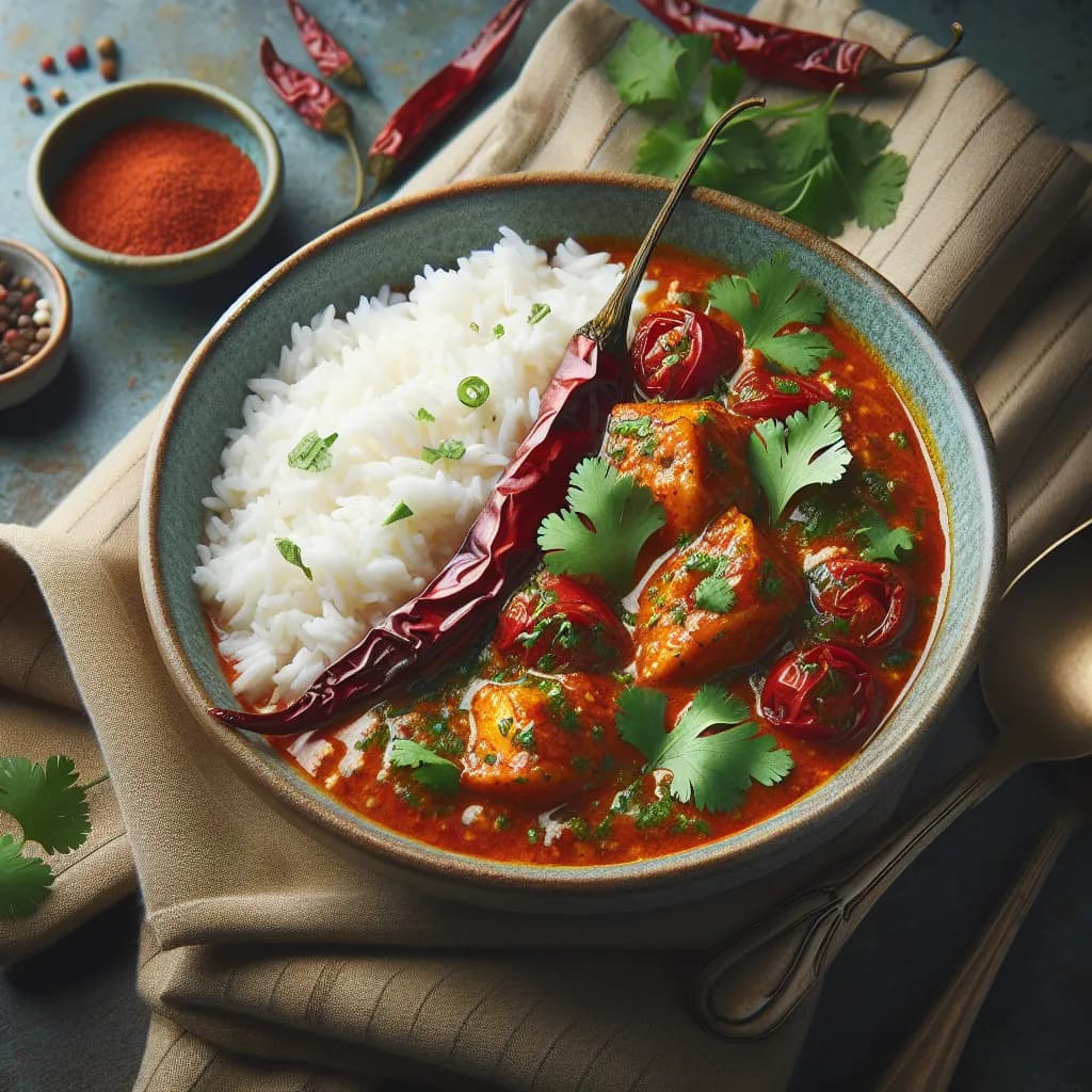 Spicy Qatari Fish Curry
