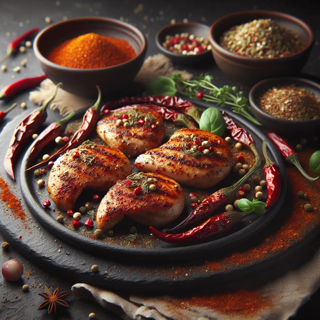 Spicy Quail Breast Medallions