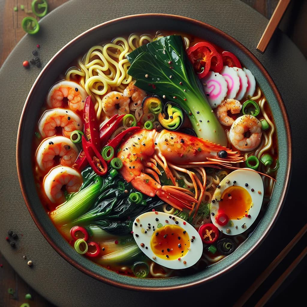 Spicy Seafood Ramen