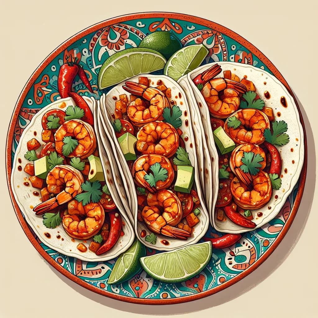 Spicy Shrimp Tacos