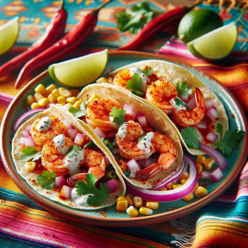 Spicy Shrimp Tacos