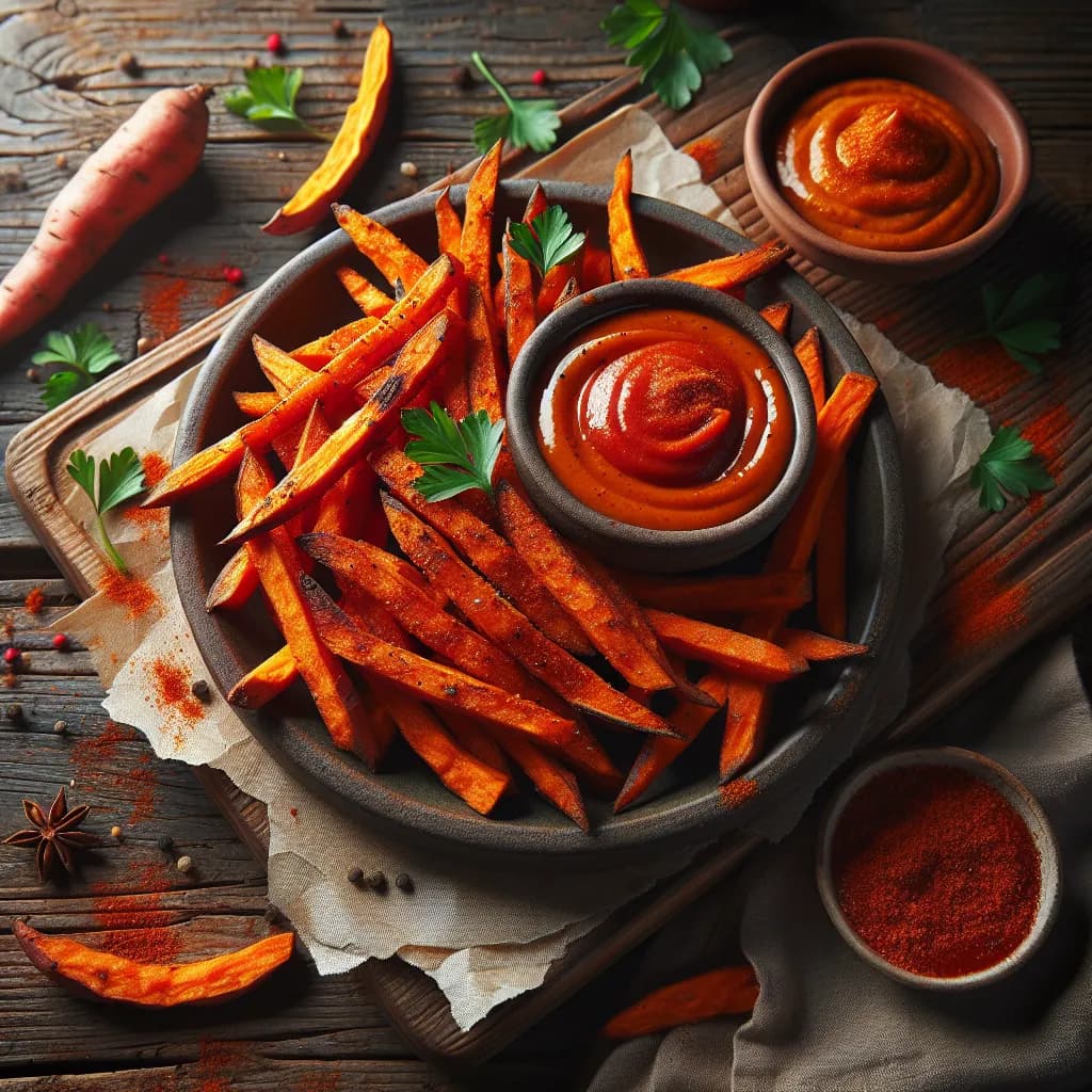 Spicy Sweet Potato Fries