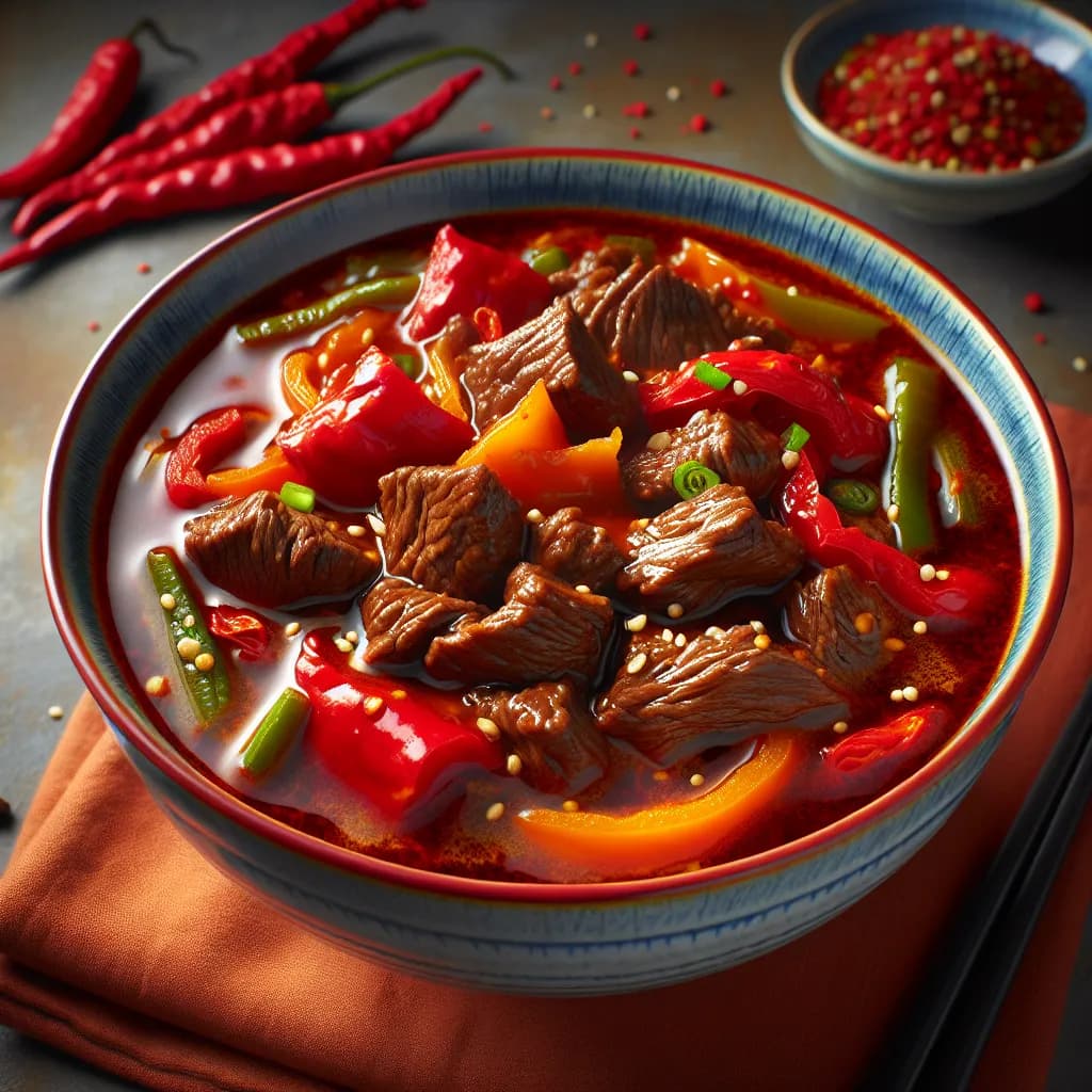 Spicy Szechuan Beef Stew