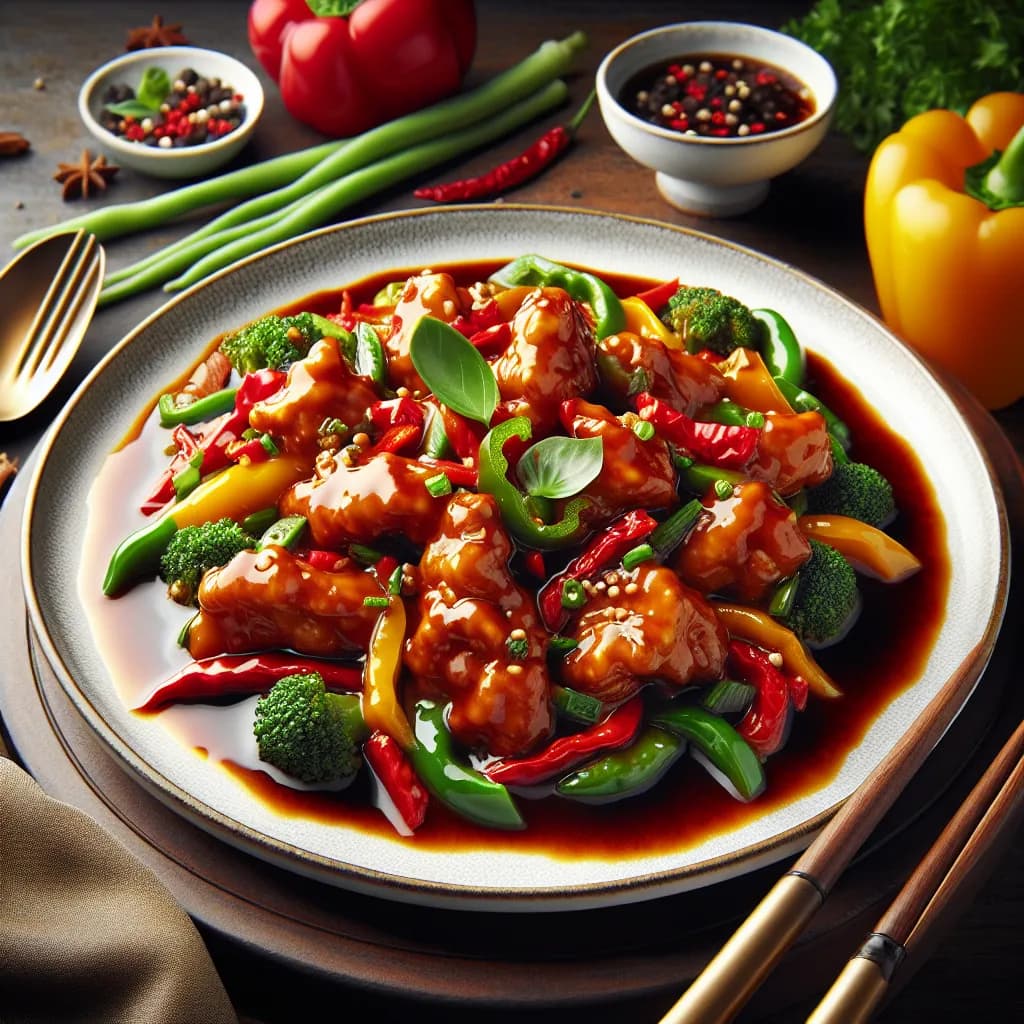 Spicy Szechuan Chicken