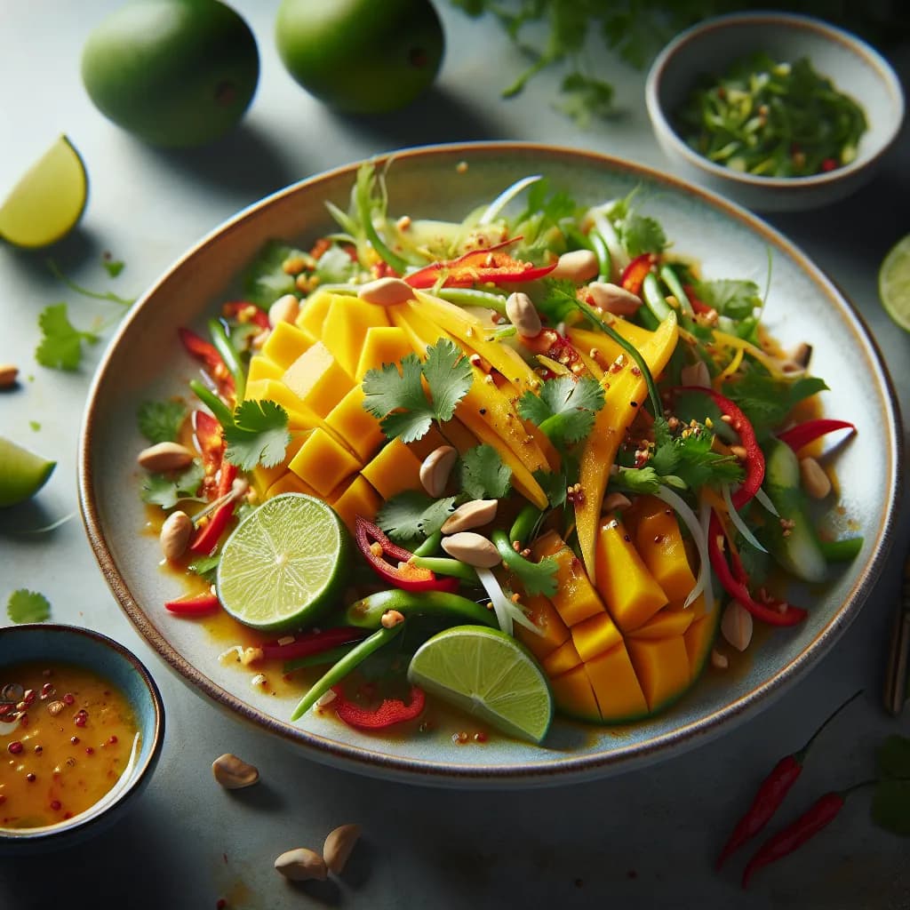 Spicy Thai Mango Salad