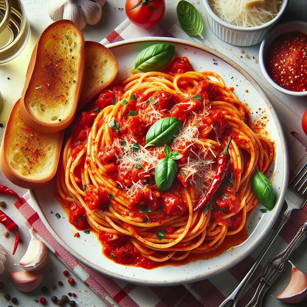 Spicy Tomato Pasta