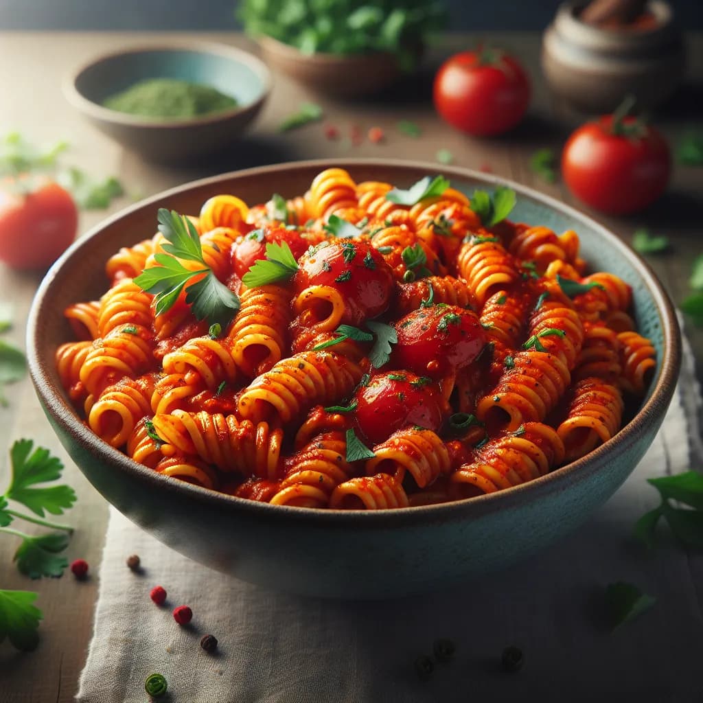 Spicy Tomato Pasta