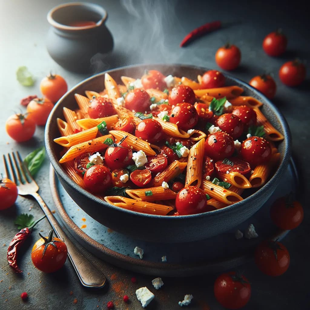 Spicy Tomato Penne