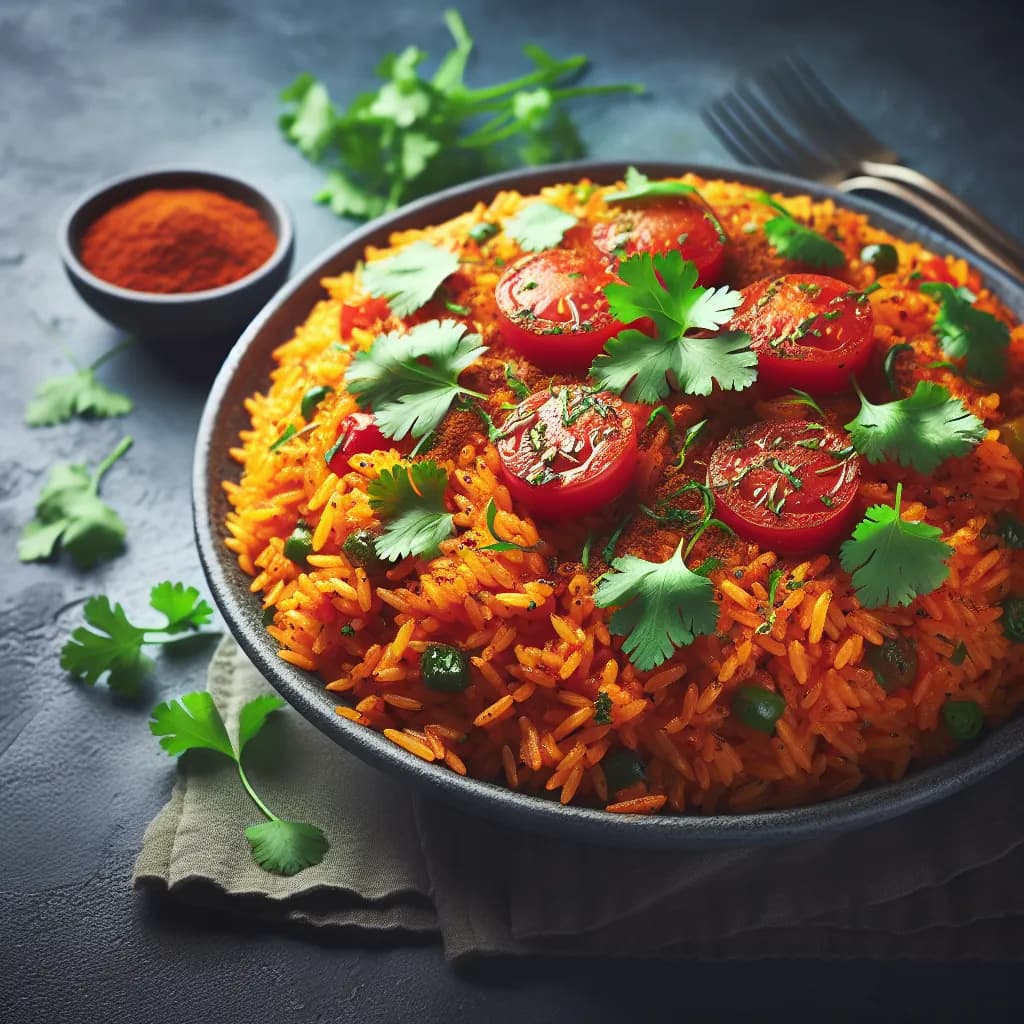 Spicy Tomato Pulao