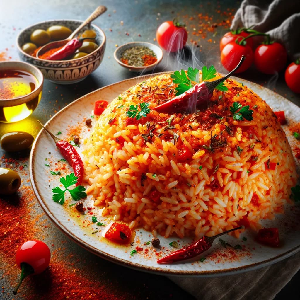 Spicy Tomato Rice