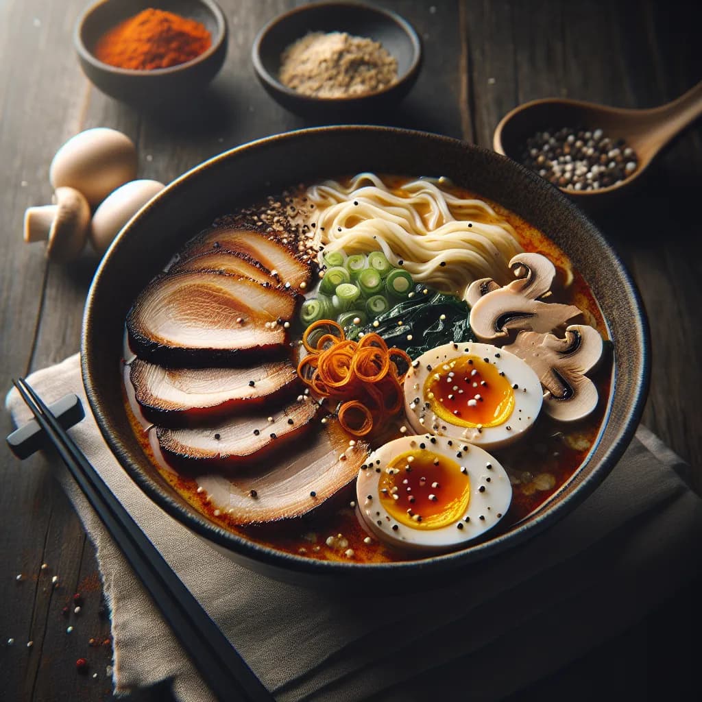 Spicy Tonkotsu Ramen