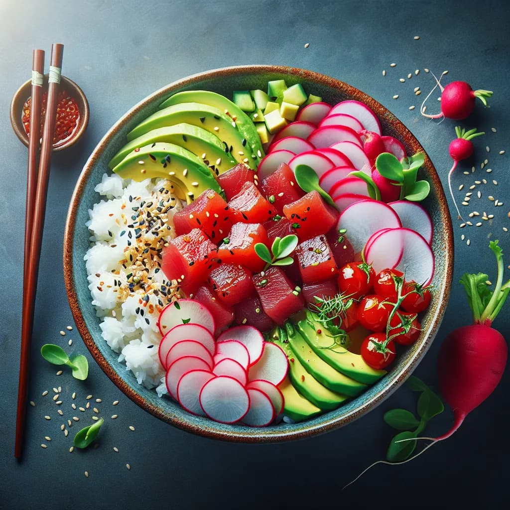 Spicy Tuna Poke Bowl