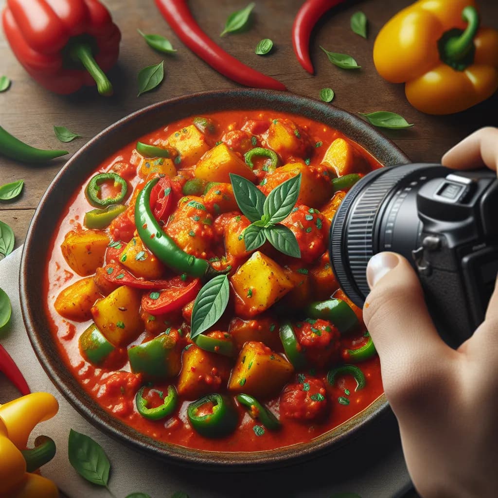 Spicy Vegan Potato Curry