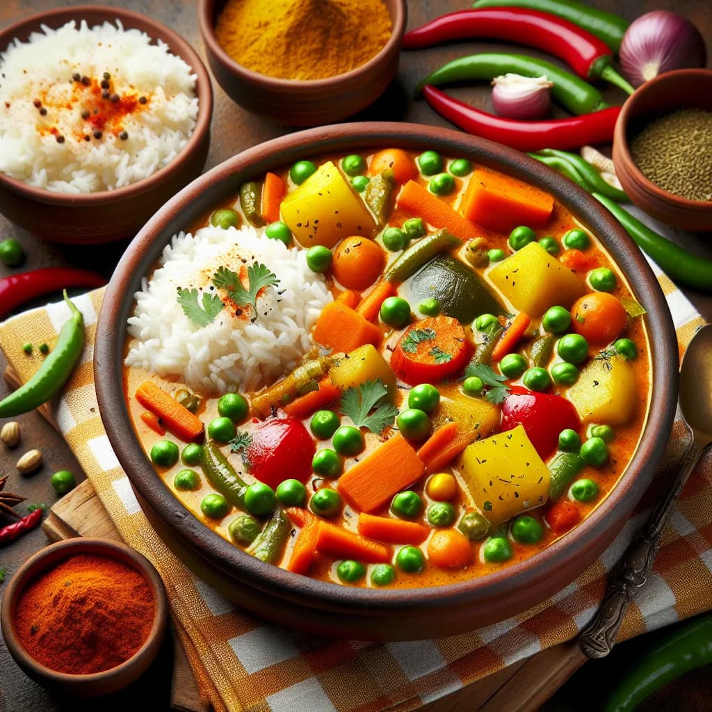 Spicy Vegetable Curry
