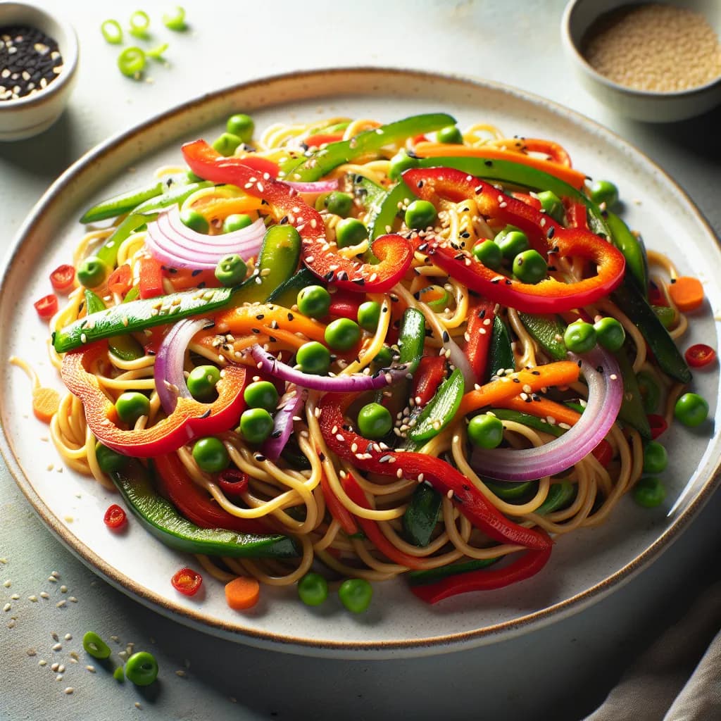 Spicy Vegetable Noodles