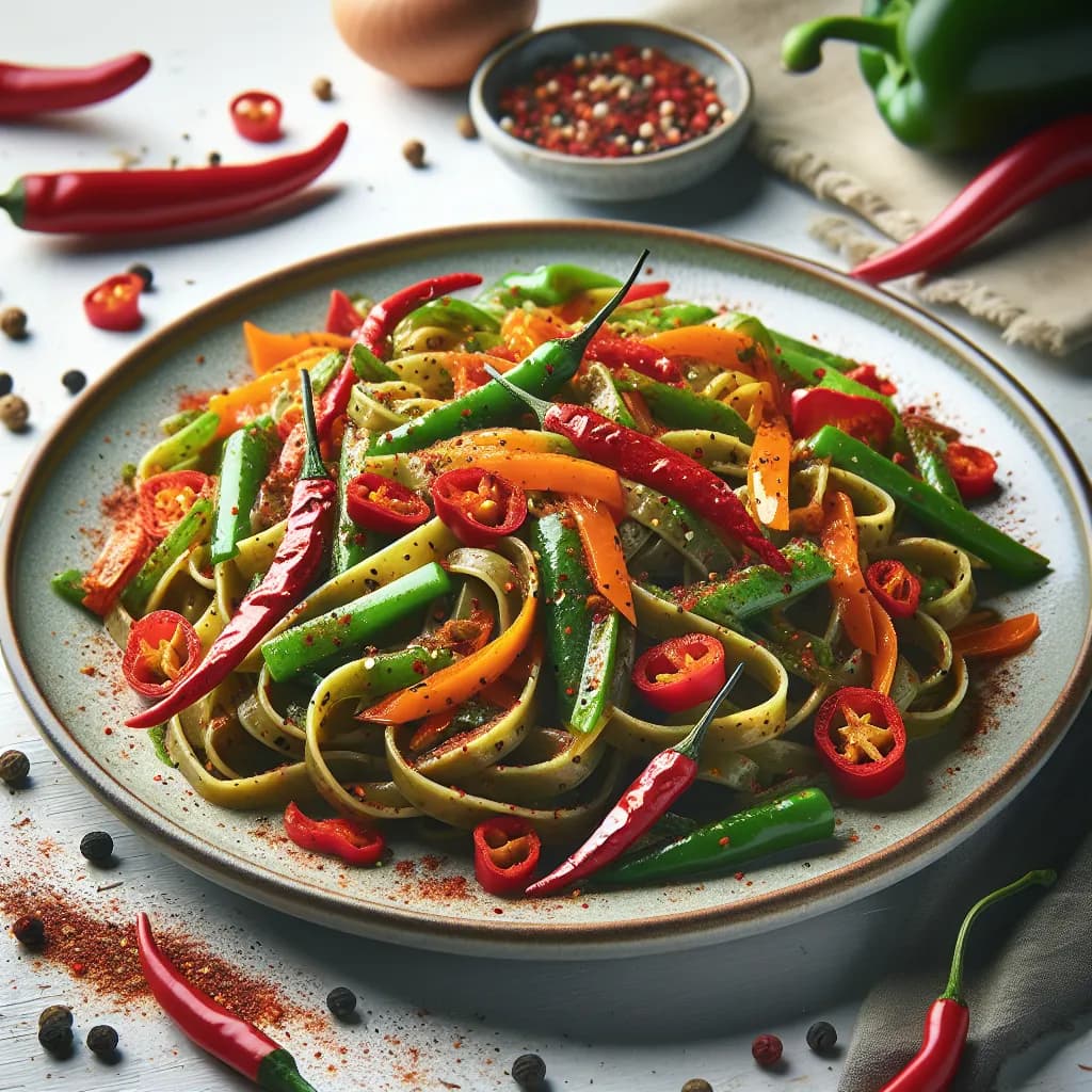 Spicy Vegetable Pasta