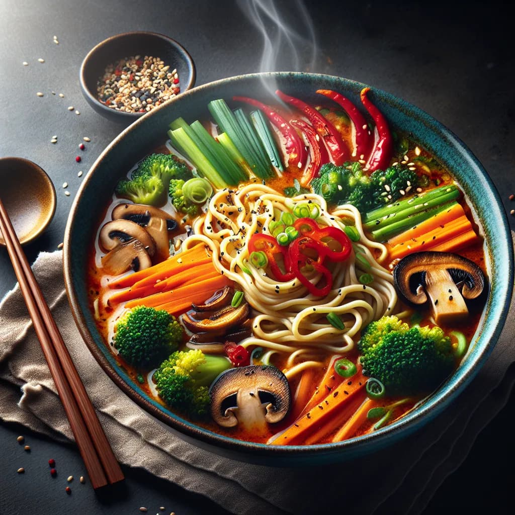 Spicy Vegetable Ramen