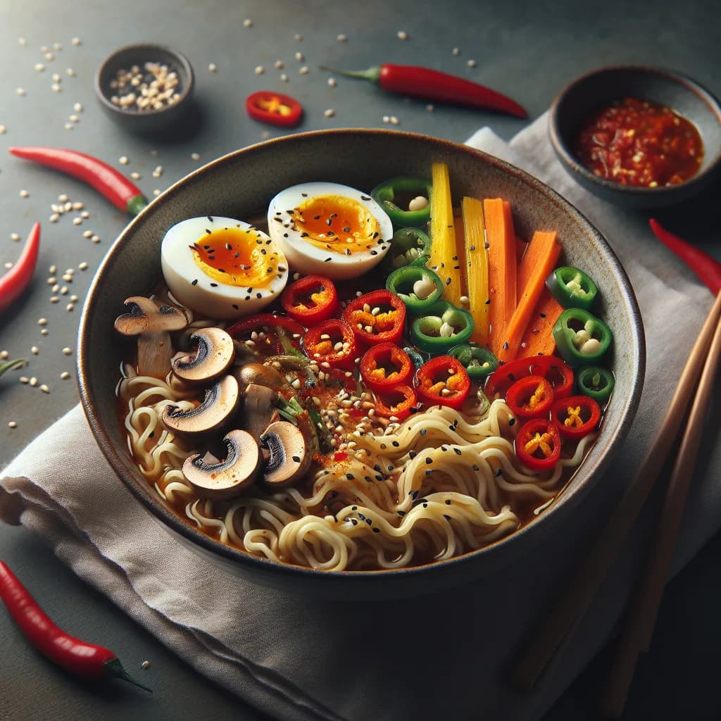 Spicy Vegetable Ramen