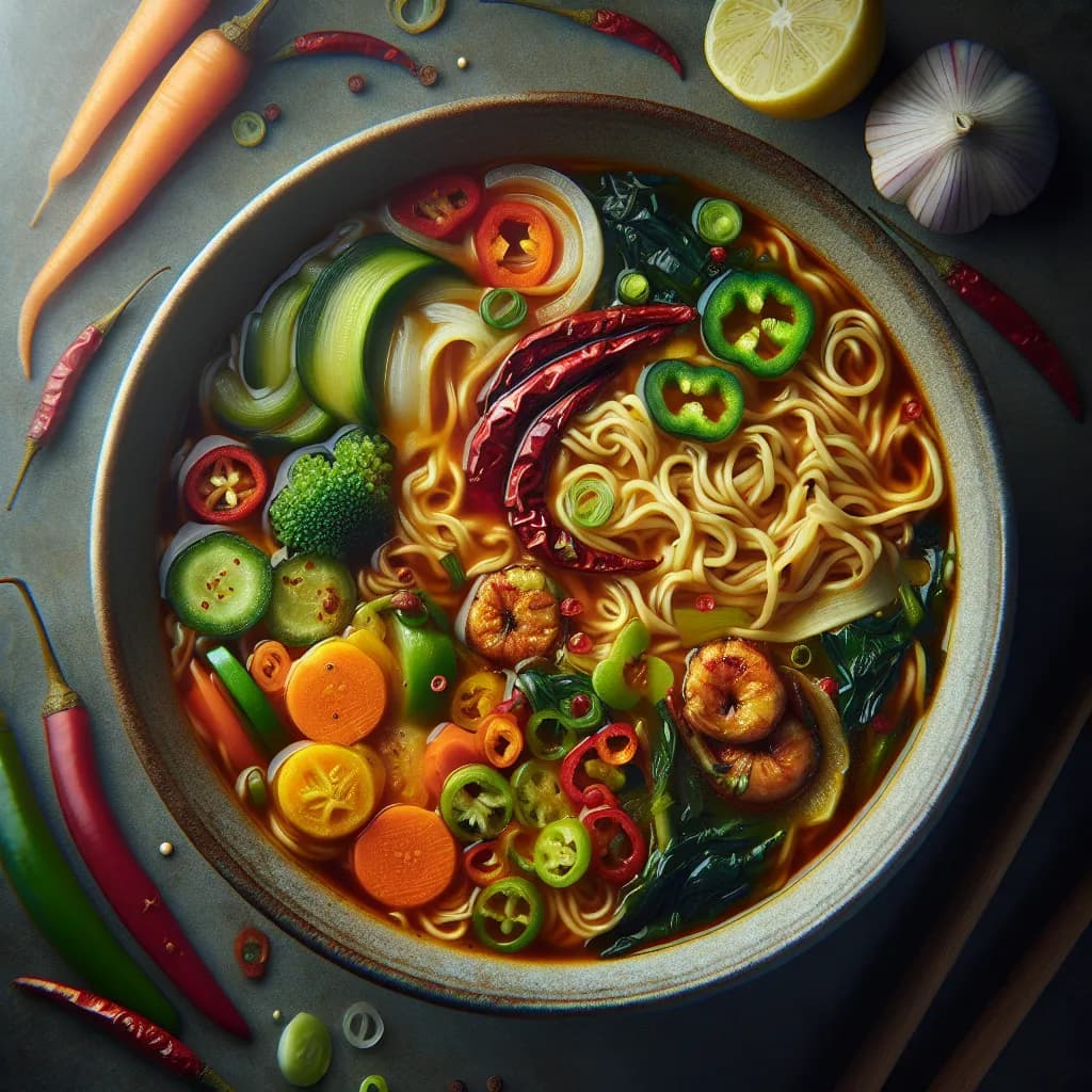 Spicy Vegetable Sopas