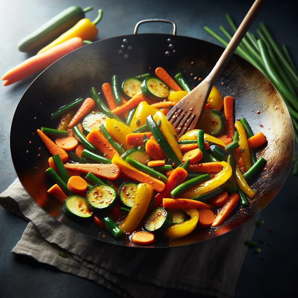 Spicy Vegetable Stir-Fry