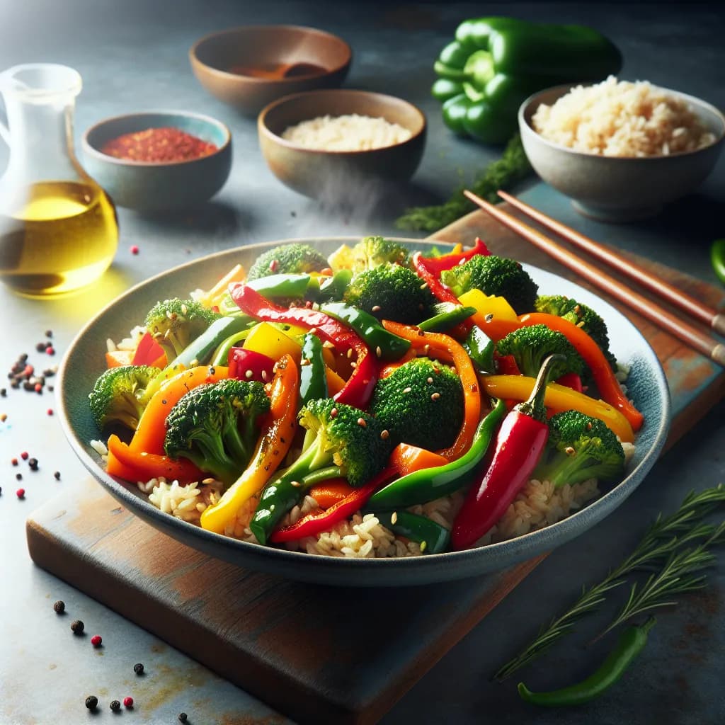 Spicy Vegetable Stir-Fry