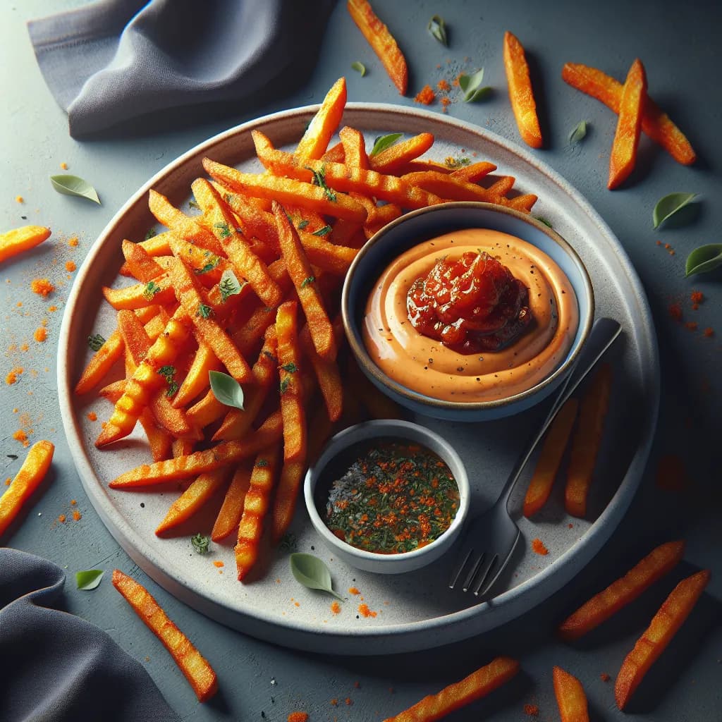 Spicy Yam Fries