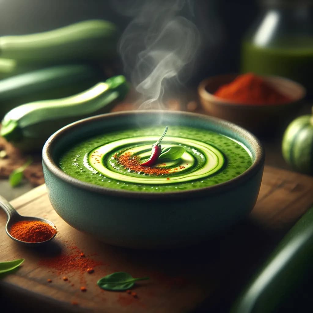 Spicy Zucchini Soup