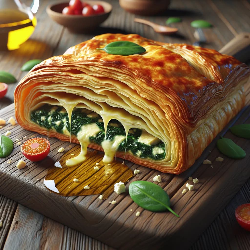 Spinach and Feta Puff Pastry