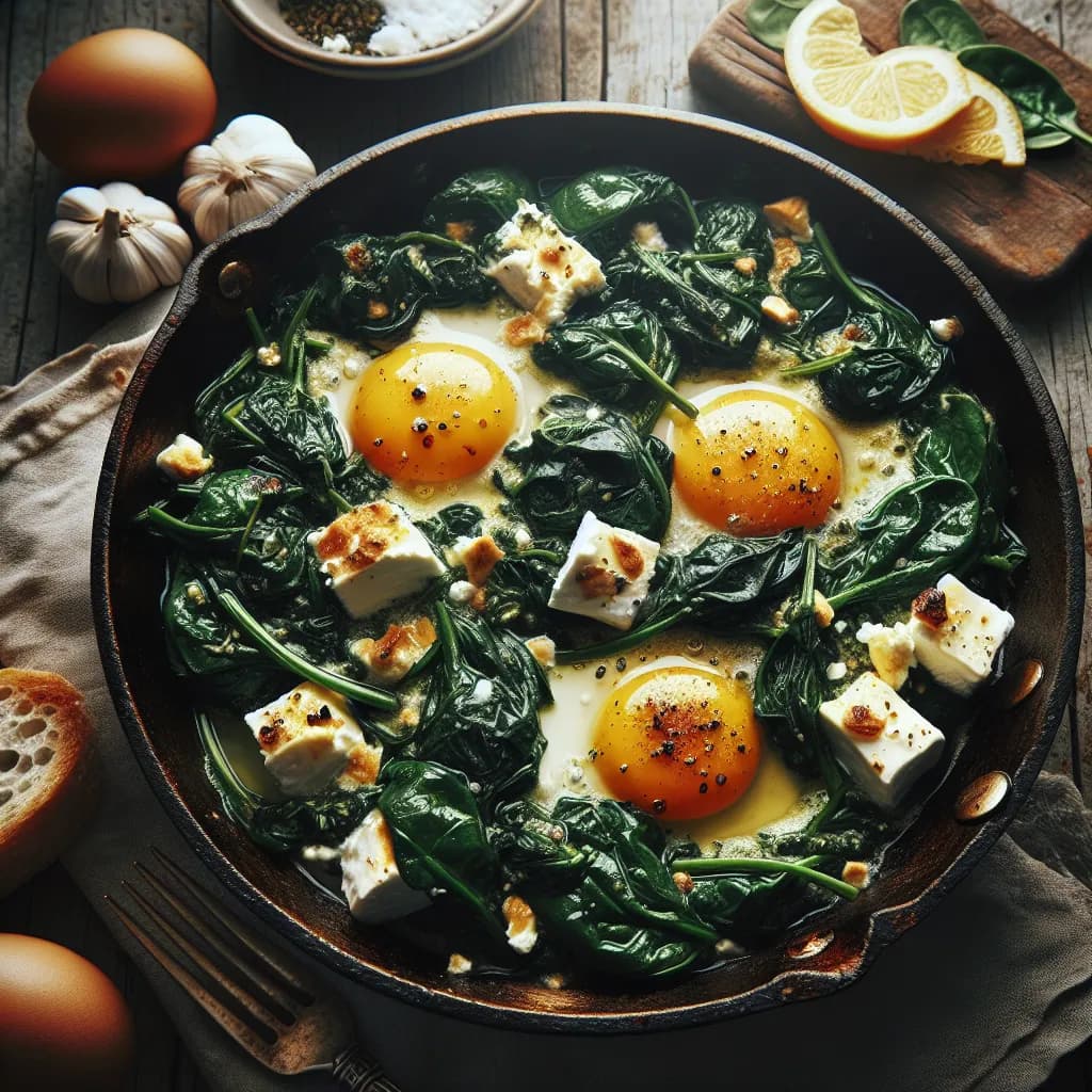 Spinat-Ei-Pfanne