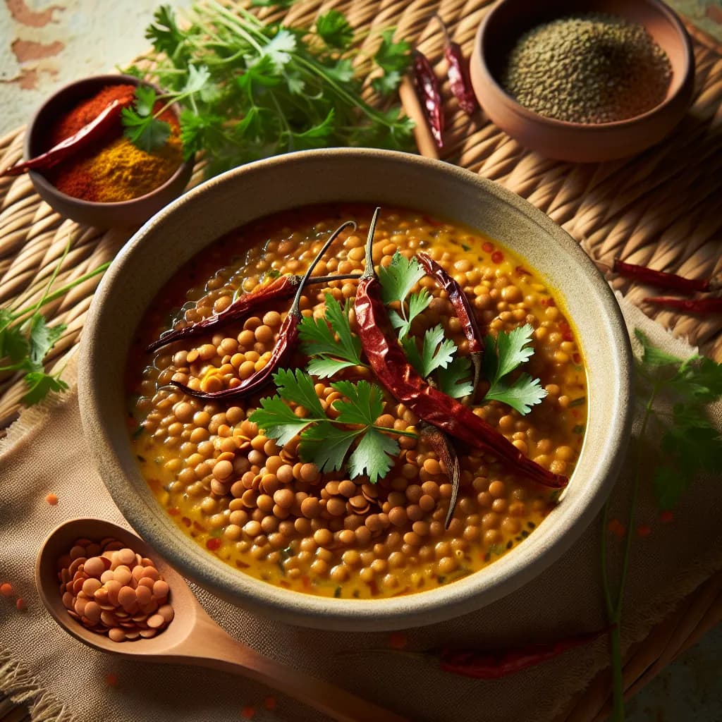 Sri Lankan Spicy Lentil Dhal