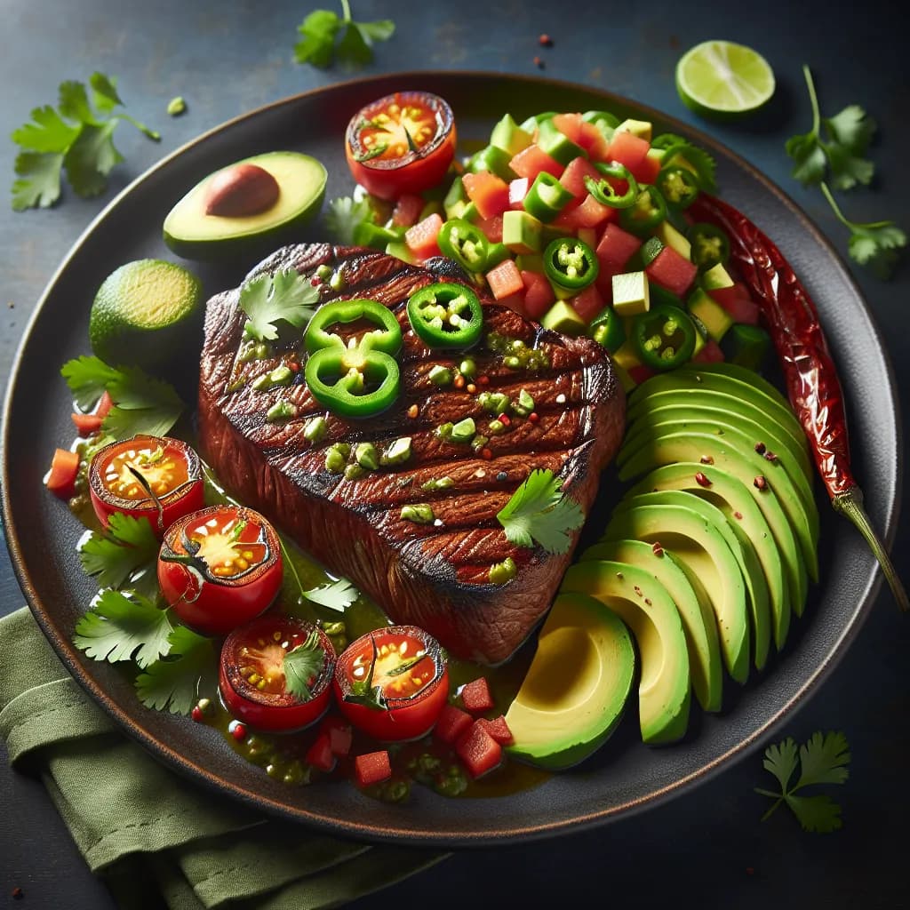 Steak à la Mexicaine