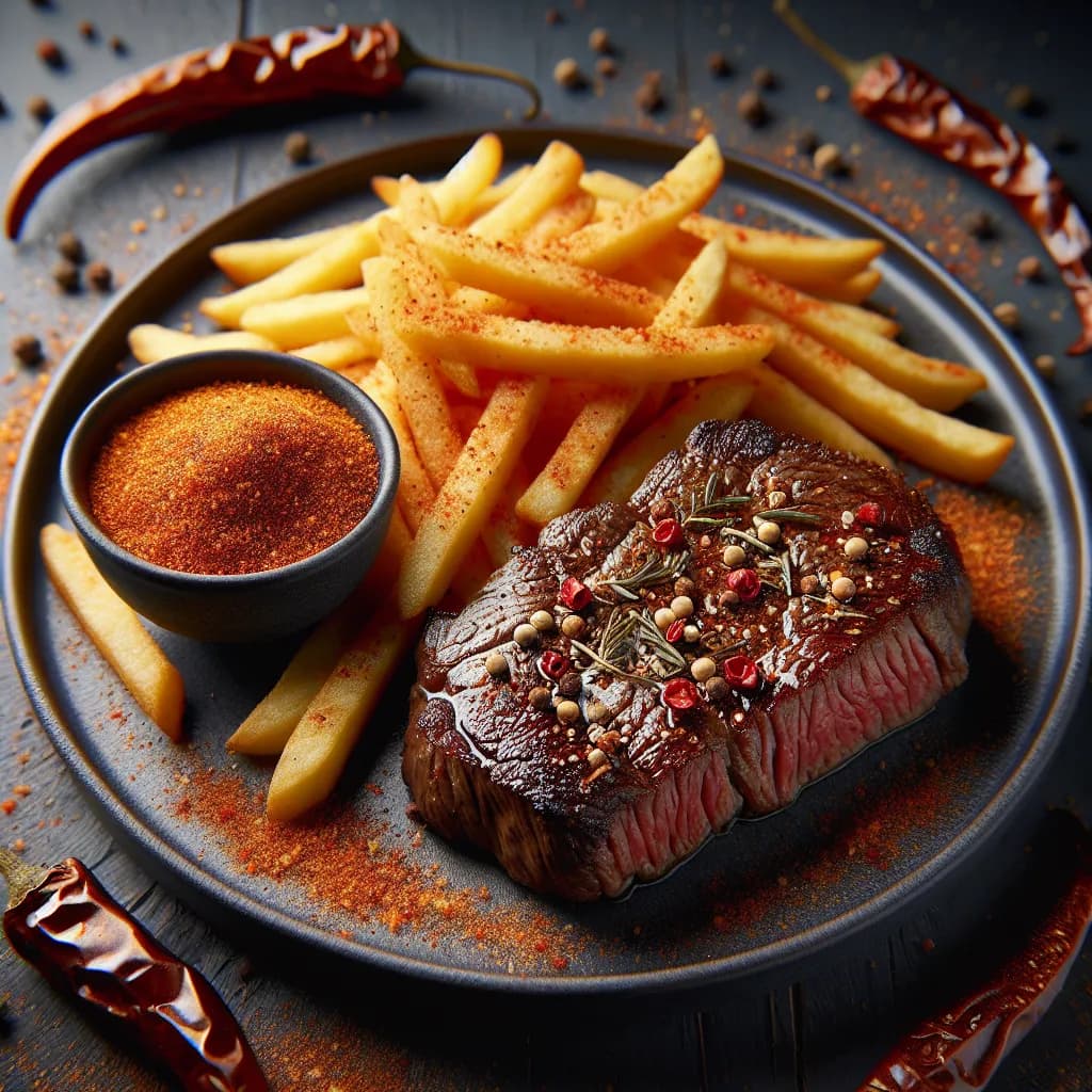 Steak Frites Épicé