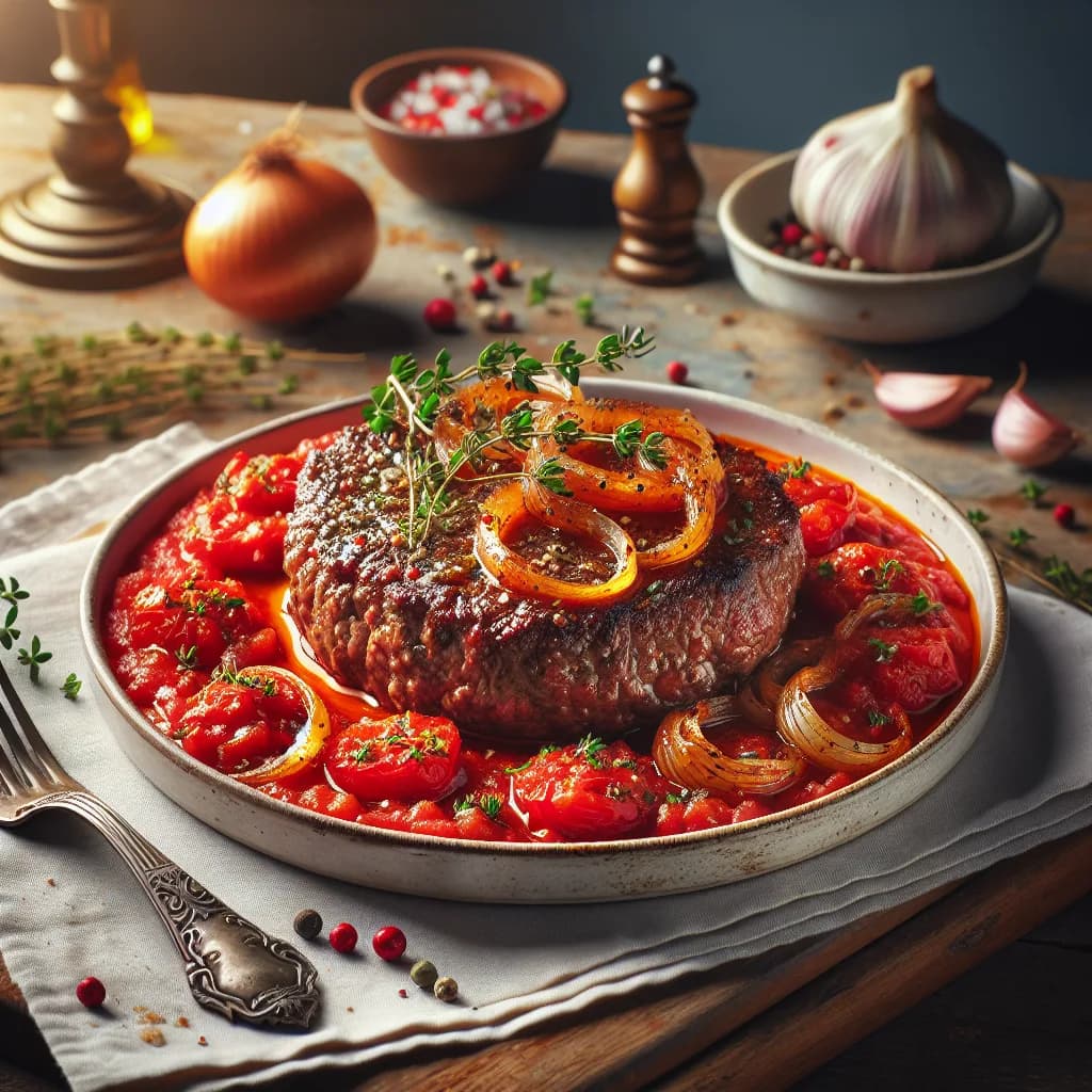 Steak Haché à la Provençale