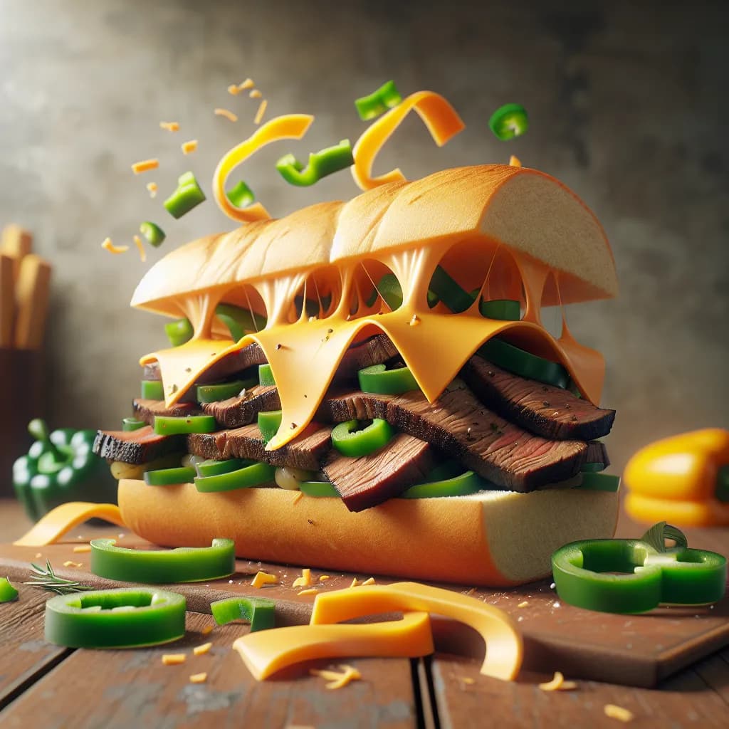 Steak and Cheese Sandwich