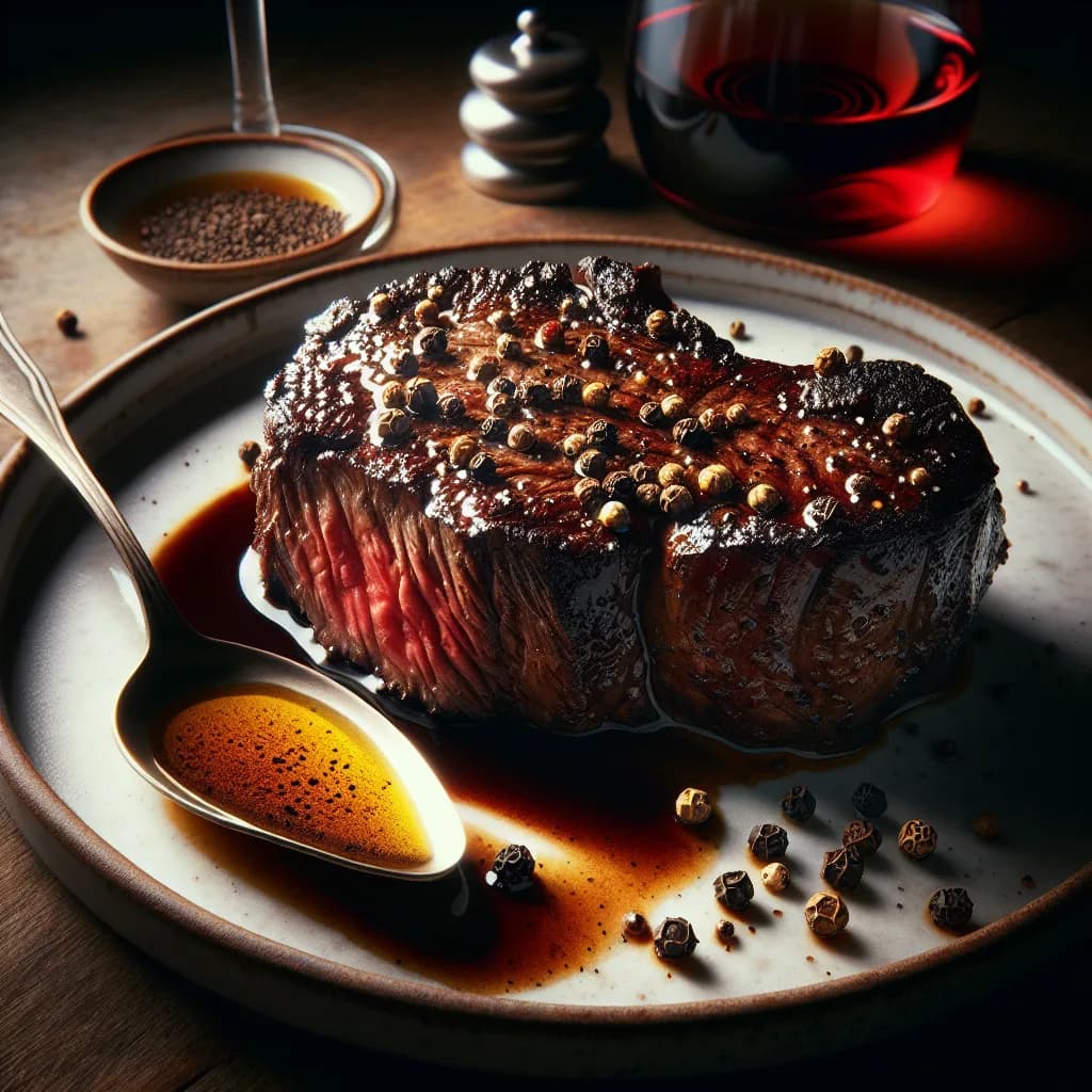 Steak au Poivre