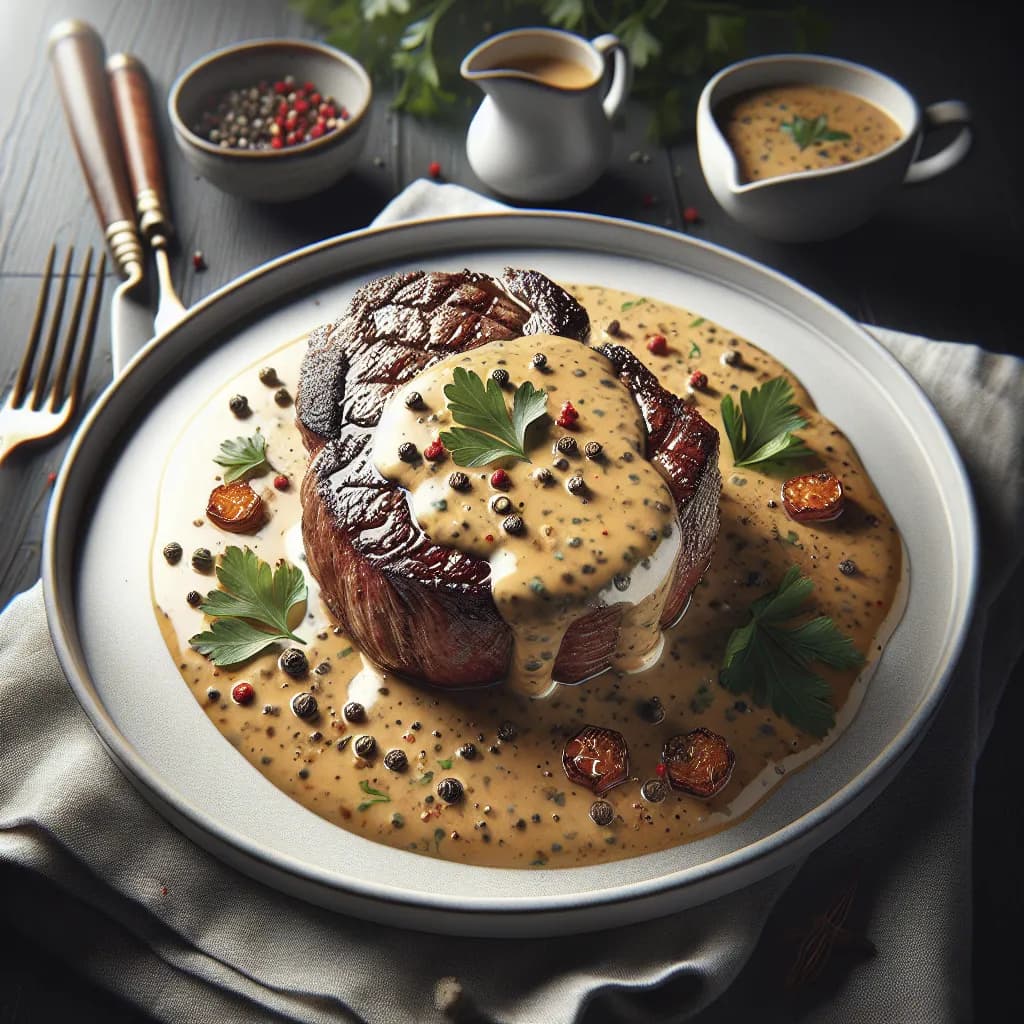 Steak au Poivre