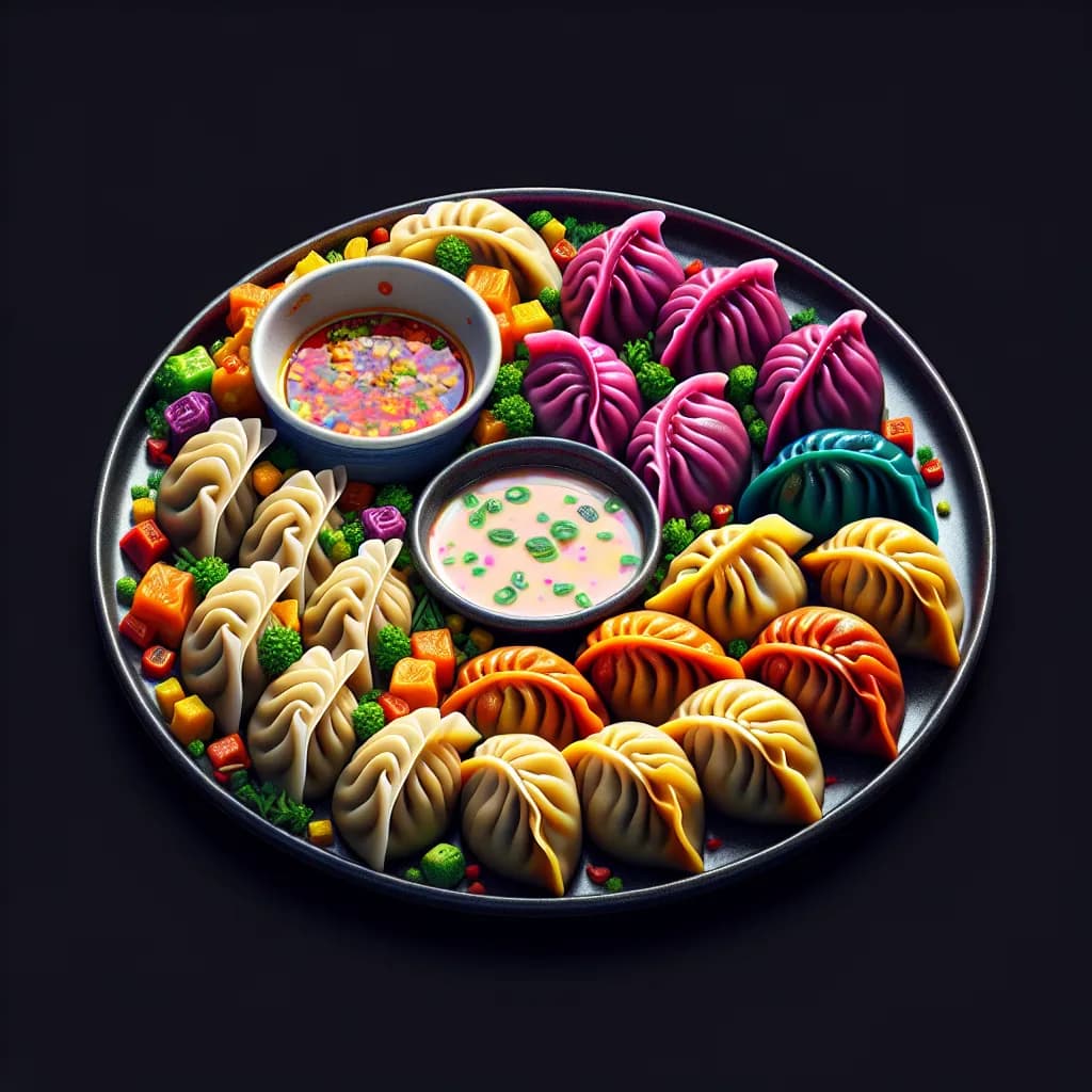 Steamed Vegetable Momos