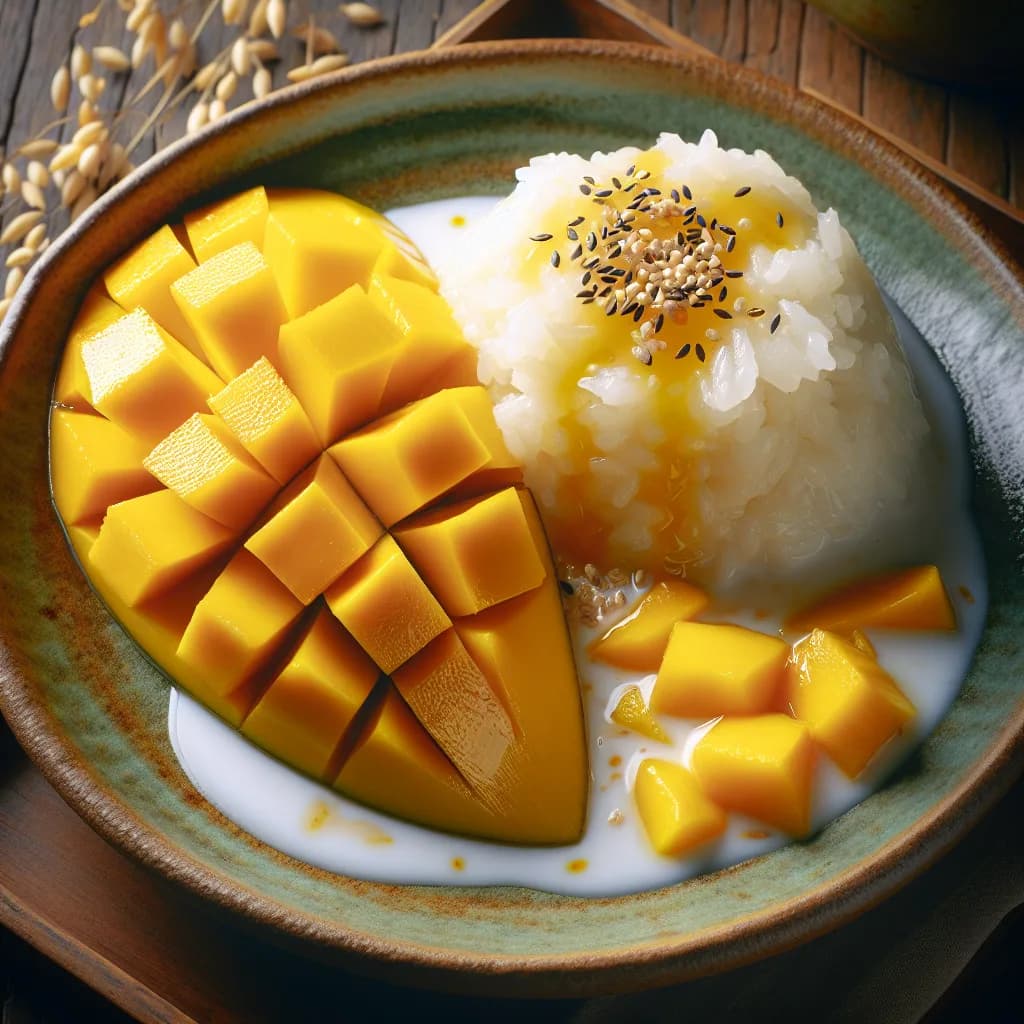 Sticky Rice con Mango