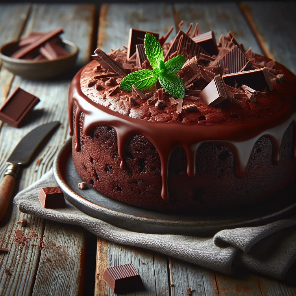 Stovetop Chocolate Cake