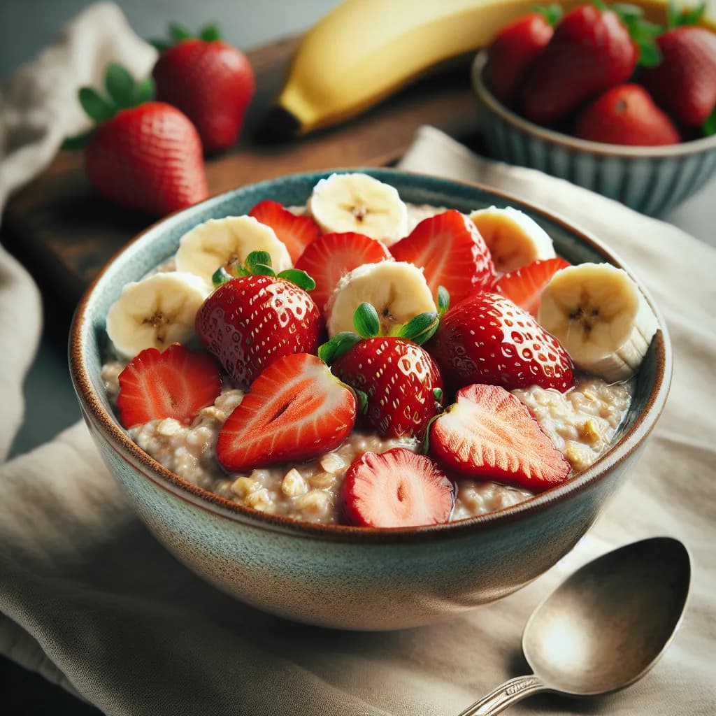 Strawberry Banana Oatmeal