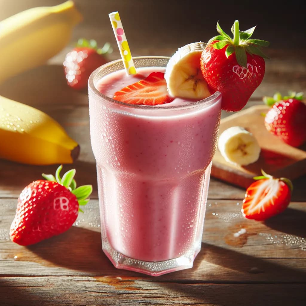 Strawberry Banana Smoothie