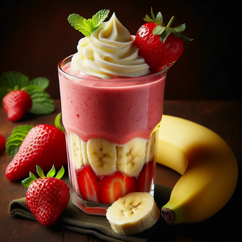 Strawberry Banana Smoothie