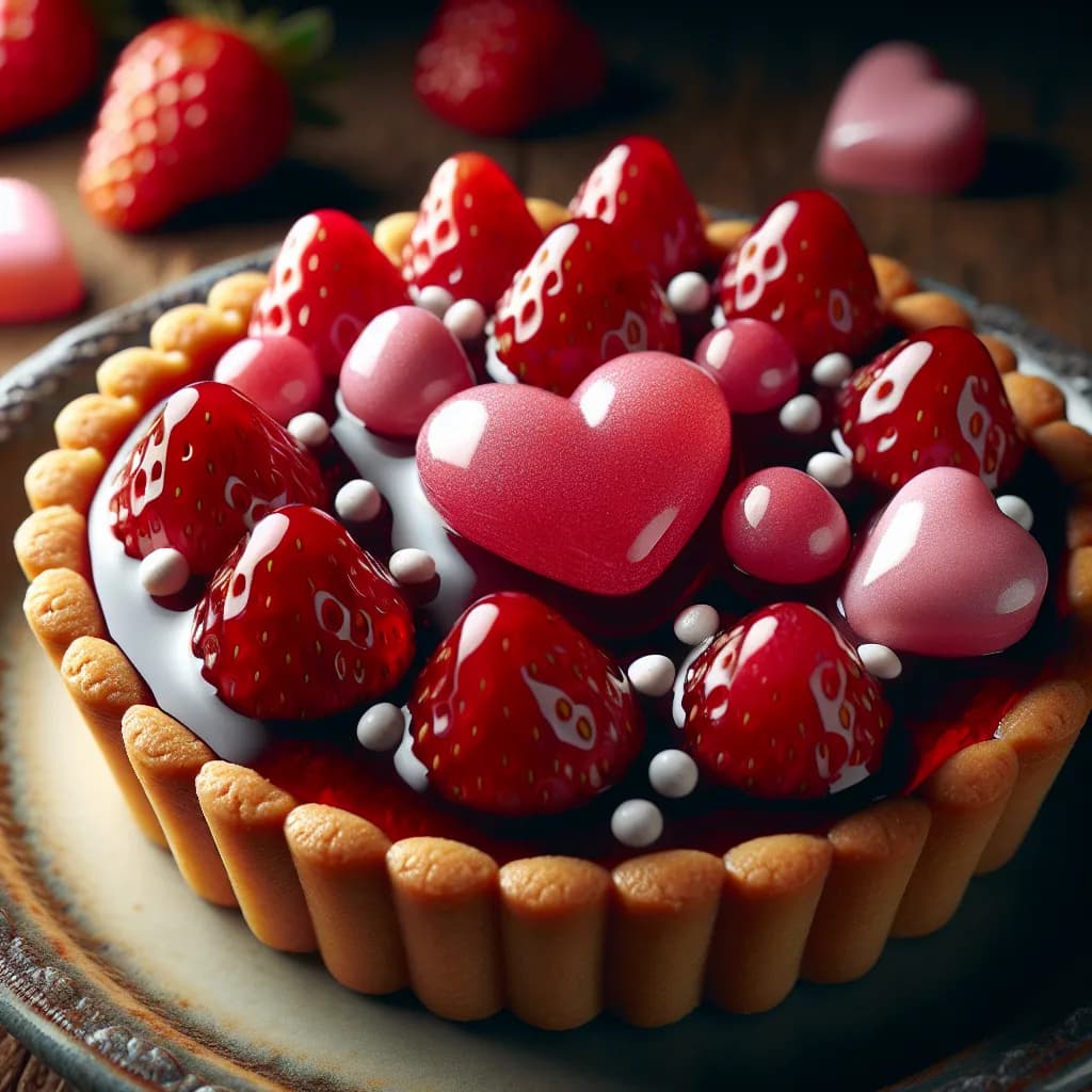 Strawberry Candy Tart