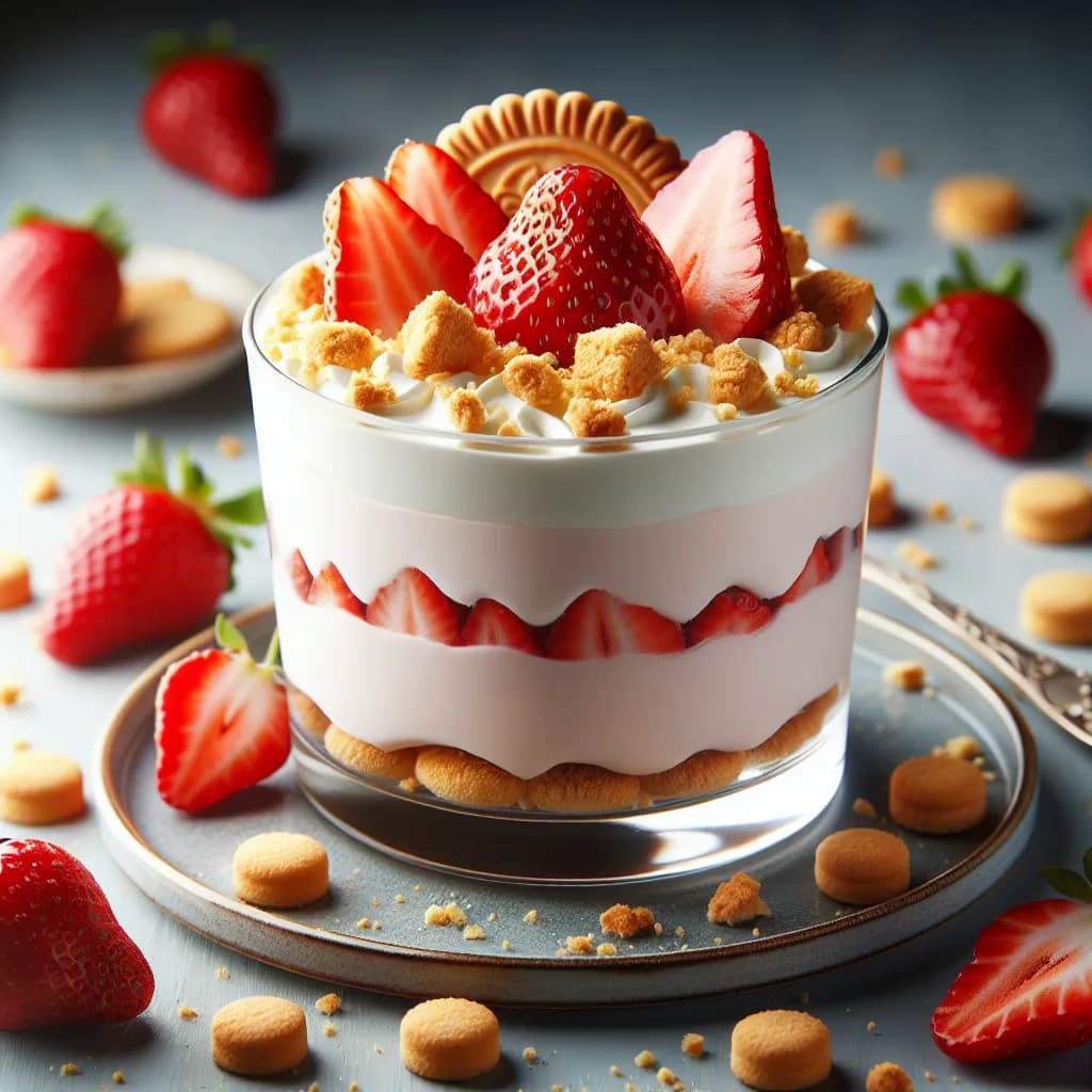 Strawberry Cream Mousse