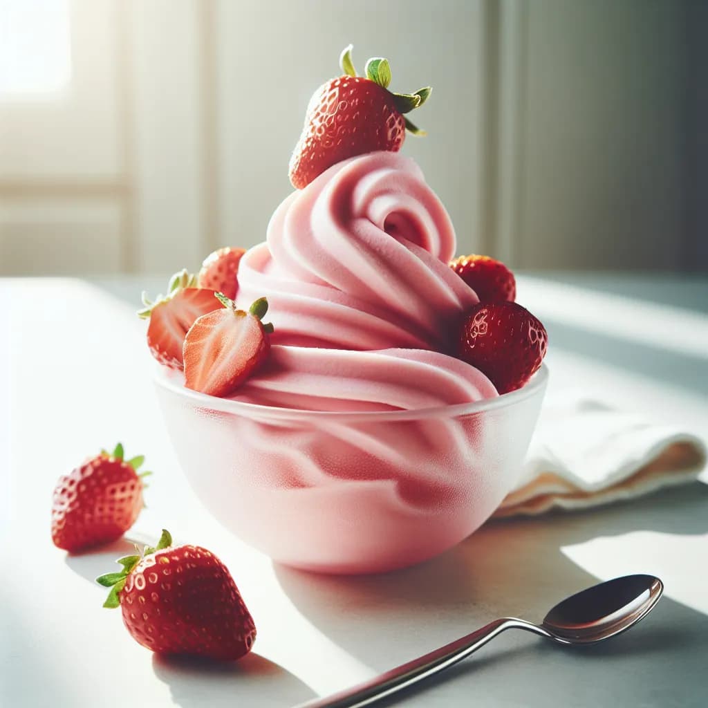 Strawberry Frozen Yogurt