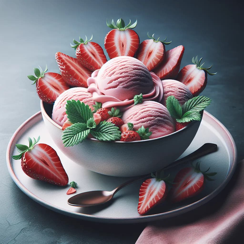 Strawberry Ice Cream