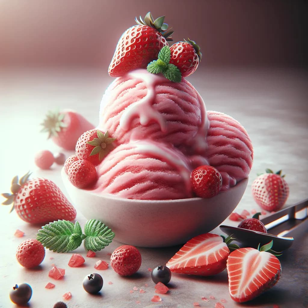 Strawberry Ice Cream