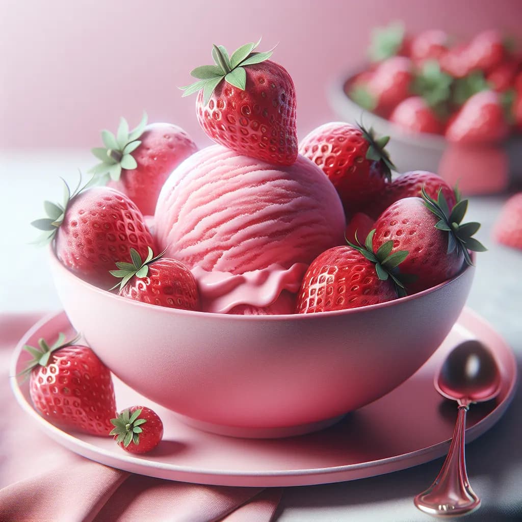 Strawberry Ice Cream