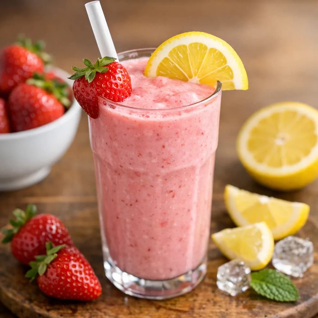 Strawberry Lemon Smoothie